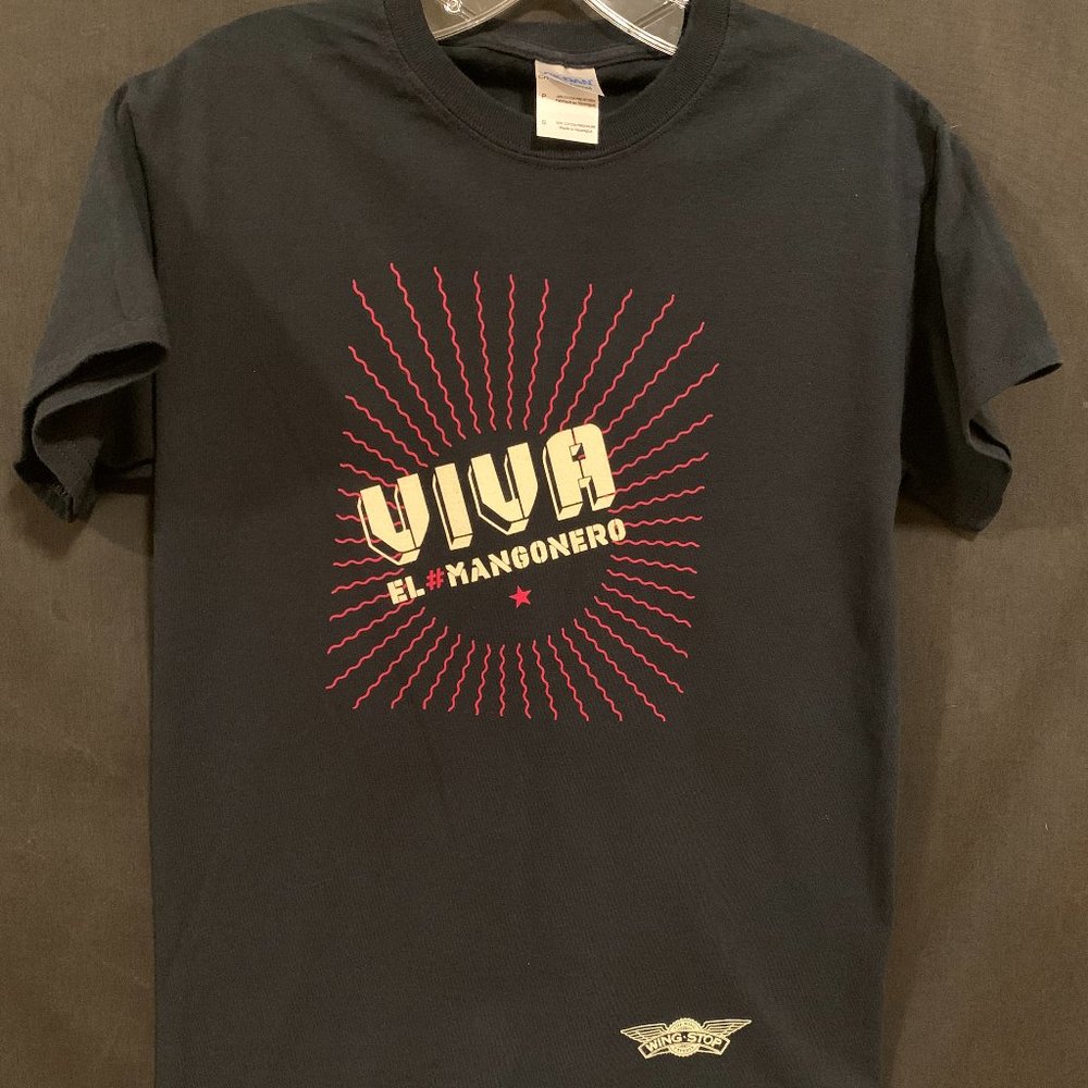 Gildan Viva El Mangonero Wingstop T-shirt. Adult Small.